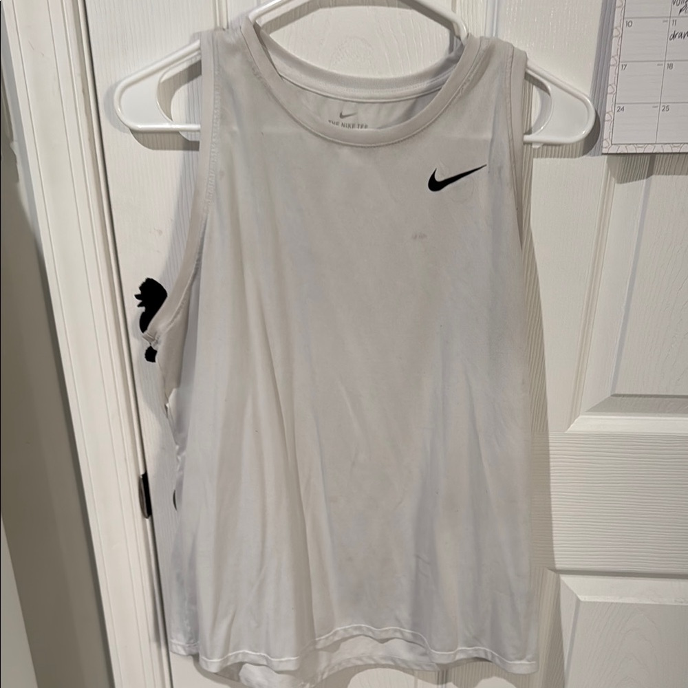 Nike White Tank Top